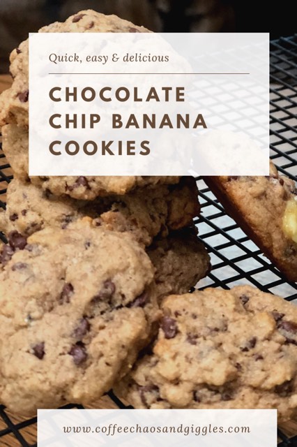 Chocolate Chip Banana Cookies