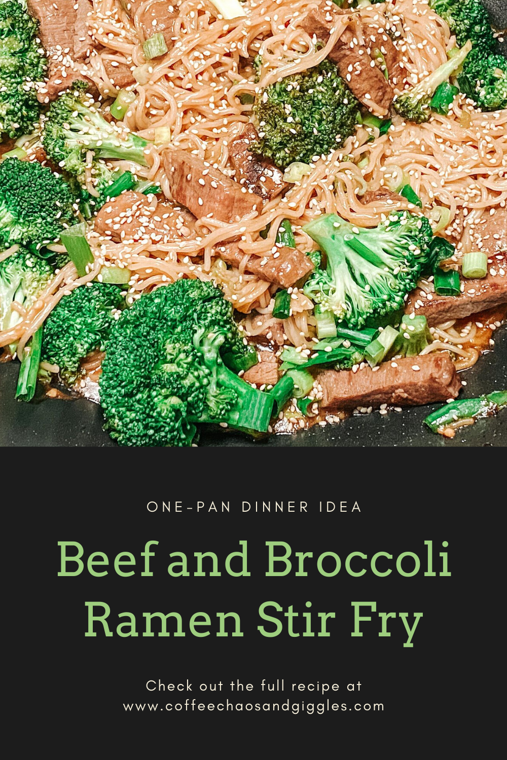 Beef and Broccoli Ramen Stir Fry