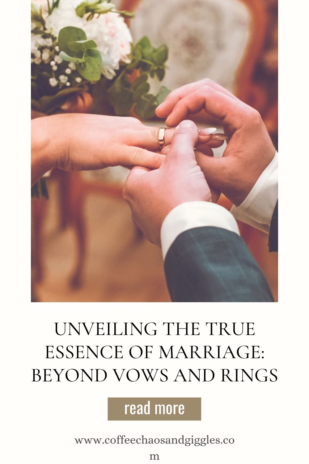 Unveiling the True Essence of Marriage: Beyond Vows and Rings